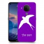 ציפור לבלוע כיסוי מגן קשיח בעיצוב אישי עם השם שלך ל Nokia 5.4 יחידה אחת סקרין מובייל