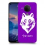 זאב כיסוי מגן קשיח בעיצוב אישי עם השם שלך ל Nokia 5.4 יחידה אחת סקרין מובייל