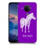 זברה כיסוי מגן קשיח בעיצוב אישי עם השם שלך ל Nokia 5.4 יחידה אחת סקרין מובייל