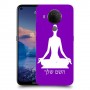 יוגה כיסוי מגן קשיח בעיצוב אישי עם השם שלך ל Nokia 5.4 יחידה אחת סקרין מובייל