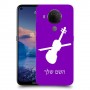 כינור כיסוי מגן קשיח בעיצוב אישי עם השם שלך ל Nokia 5.4 יחידה אחת סקרין מובייל