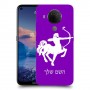 קשת כיסוי מגן קשיח בעיצוב אישי עם השם שלך ל Nokia 5.4 יחידה אחת סקרין מובייל