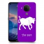 שור כיסוי מגן קשיח בעיצוב אישי עם השם שלך ל Nokia 5.4 יחידה אחת סקרין מובייל