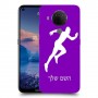 רץ כיסוי מגן קשיח בעיצוב אישי עם השם שלך ל Nokia 5.4 יחידה אחת סקרין מובייל