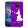 סמוראי כיסוי מגן קשיח בעיצוב אישי עם השם שלך ל Nokia 5.4 יחידה אחת סקרין מובייל