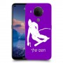סקִי כיסוי מגן קשיח בעיצוב אישי עם השם שלך ל Nokia 5.4 יחידה אחת סקרין מובייל