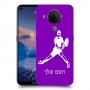 שחקן טניס כיסוי מגן קשיח בעיצוב אישי עם השם שלך ל Nokia 5.4 יחידה אחת סקרין מובייל