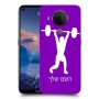 הרמת משקולות כיסוי מגן קשיח בעיצוב אישי עם השם שלך ל Nokia 5.4 יחידה אחת סקרין מובייל