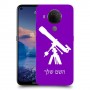 טלסקופ כיסוי מגן קשיח בעיצוב אישי עם השם שלך ל Nokia 5.4 יחידה אחת סקרין מובייל