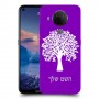עץ כיסוי מגן קשיח בעיצוב אישי עם השם שלך ל Nokia 5.4 יחידה אחת סקרין מובייל