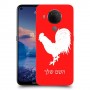 תרנגול כיסוי מגן קשיח בעיצוב אישי עם השם שלך ל Nokia 5.4 יחידה אחת סקרין מובייל