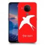 ציפור לבלוע כיסוי מגן קשיח בעיצוב אישי עם השם שלך ל Nokia 5.4 יחידה אחת סקרין מובייל