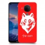 זאב כיסוי מגן קשיח בעיצוב אישי עם השם שלך ל Nokia 5.4 יחידה אחת סקרין מובייל