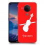 כינור כיסוי מגן קשיח בעיצוב אישי עם השם שלך ל Nokia 5.4 יחידה אחת סקרין מובייל