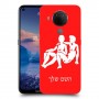תאומים כיסוי מגן קשיח בעיצוב אישי עם השם שלך ל Nokia 5.4 יחידה אחת סקרין מובייל