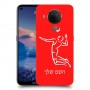 שחקן כדורעף כיסוי מגן קשיח בעיצוב אישי עם השם שלך ל Nokia 5.4 יחידה אחת סקרין מובייל
