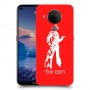 מערב פרוע - קאובוי כיסוי מגן קשיח בעיצוב אישי עם השם שלך ל Nokia 5.4 יחידה אחת סקרין מובייל