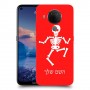 שלד כיסוי מגן קשיח בעיצוב אישי עם השם שלך ל Nokia 5.4 יחידה אחת סקרין מובייל