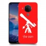 טלסקופ כיסוי מגן קשיח בעיצוב אישי עם השם שלך ל Nokia 5.4 יחידה אחת סקרין מובייל