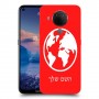 עולם כיסוי מגן קשיח בעיצוב אישי עם השם שלך ל Nokia 5.4 יחידה אחת סקרין מובייל