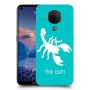 עקרב כיסוי מגן קשיח בעיצוב אישי עם השם שלך ל Nokia 5.4 יחידה אחת סקרין מובייל