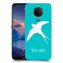 ציפור לבלוע כיסוי מגן קשיח בעיצוב אישי עם השם שלך ל Nokia 5.4 יחידה אחת סקרין מובייל