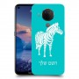 זברה כיסוי מגן קשיח בעיצוב אישי עם השם שלך ל Nokia 5.4 יחידה אחת סקרין מובייל