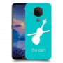 כינור כיסוי מגן קשיח בעיצוב אישי עם השם שלך ל Nokia 5.4 יחידה אחת סקרין מובייל