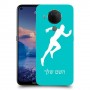 רץ כיסוי מגן קשיח בעיצוב אישי עם השם שלך ל Nokia 5.4 יחידה אחת סקרין מובייל