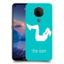 אימון ספורט - אישה כיסוי מגן קשיח בעיצוב אישי עם השם שלך ל Nokia 5.4 יחידה אחת סקרין מובייל