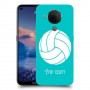כדורעף - כדור כיסוי מגן קשיח בעיצוב אישי עם השם שלך ל Nokia 5.4 יחידה אחת סקרין מובייל