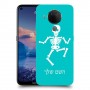 שלד כיסוי מגן קשיח בעיצוב אישי עם השם שלך ל Nokia 5.4 יחידה אחת סקרין מובייל
