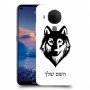 זאב כיסוי מגן קשיח בעיצוב אישי עם השם שלך ל Nokia 5.4 יחידה אחת סקרין מובייל