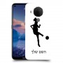כדורגל - אישה כיסוי מגן קשיח בעיצוב אישי עם השם שלך ל Nokia 5.4 יחידה אחת סקרין מובייל