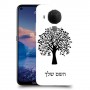 עץ כיסוי מגן קשיח בעיצוב אישי עם השם שלך ל Nokia 5.4 יחידה אחת סקרין מובייל