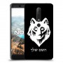 זאב כיסוי מגן קשיח בעיצוב אישי עם השם שלך ל Nokia 6.1 יחידה אחת סקרין מובייל