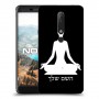 יוגה כיסוי מגן קשיח בעיצוב אישי עם השם שלך ל Nokia 6.1 יחידה אחת סקרין מובייל