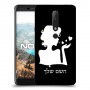 אישה אהבה כיסוי מגן קשיח בעיצוב אישי עם השם שלך ל Nokia 6.1 יחידה אחת סקרין מובייל