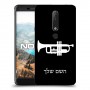 חצוצרה כיסוי מגן קשיח בעיצוב אישי עם השם שלך ל Nokia 6.1 יחידה אחת סקרין מובייל