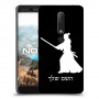 סמוראי כיסוי מגן קשיח בעיצוב אישי עם השם שלך ל Nokia 6.1 יחידה אחת סקרין מובייל