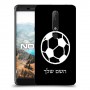כדורגל - כדור כיסוי מגן קשיח בעיצוב אישי עם השם שלך ל Nokia 6.1 יחידה אחת סקרין מובייל