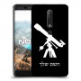 טלסקופ כיסוי מגן קשיח בעיצוב אישי עם השם שלך ל Nokia 6.1 יחידה אחת סקרין מובייל