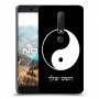 סמל יינג יאנג - סין כיסוי מגן קשיח בעיצוב אישי עם השם שלך ל Nokia 6.1 יחידה אחת סקרין מובייל
