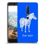 זברה כיסוי מגן קשיח בעיצוב אישי עם השם שלך ל Nokia 6.1 יחידה אחת סקרין מובייל