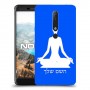 יוגה כיסוי מגן קשיח בעיצוב אישי עם השם שלך ל Nokia 6.1 יחידה אחת סקרין מובייל