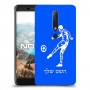 שחקן כדורגל כיסוי מגן קשיח בעיצוב אישי עם השם שלך ל Nokia 6.1 יחידה אחת סקרין מובייל