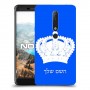 כתר מלכותי כיסוי מגן קשיח בעיצוב אישי עם השם שלך ל Nokia 6.1 יחידה אחת סקרין מובייל