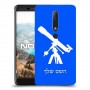 טלסקופ כיסוי מגן קשיח בעיצוב אישי עם השם שלך ל Nokia 6.1 יחידה אחת סקרין מובייל