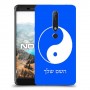 סמל יינג יאנג - סין כיסוי מגן קשיח בעיצוב אישי עם השם שלך ל Nokia 6.1 יחידה אחת סקרין מובייל