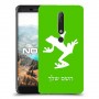 צפרדע טרופית כיסוי מגן קשיח בעיצוב אישי עם השם שלך ל Nokia 6.1 יחידה אחת סקרין מובייל